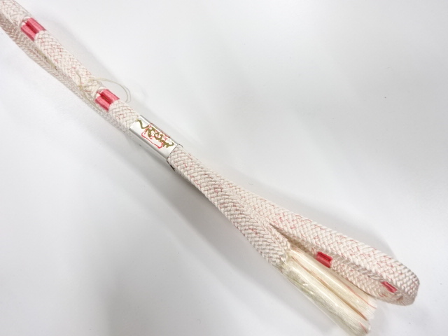 未使用品　正絹　手組帯締め